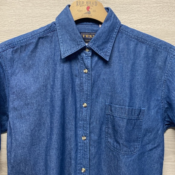 STONE WASHED DENIM SHIRT - Picture 3 of 7